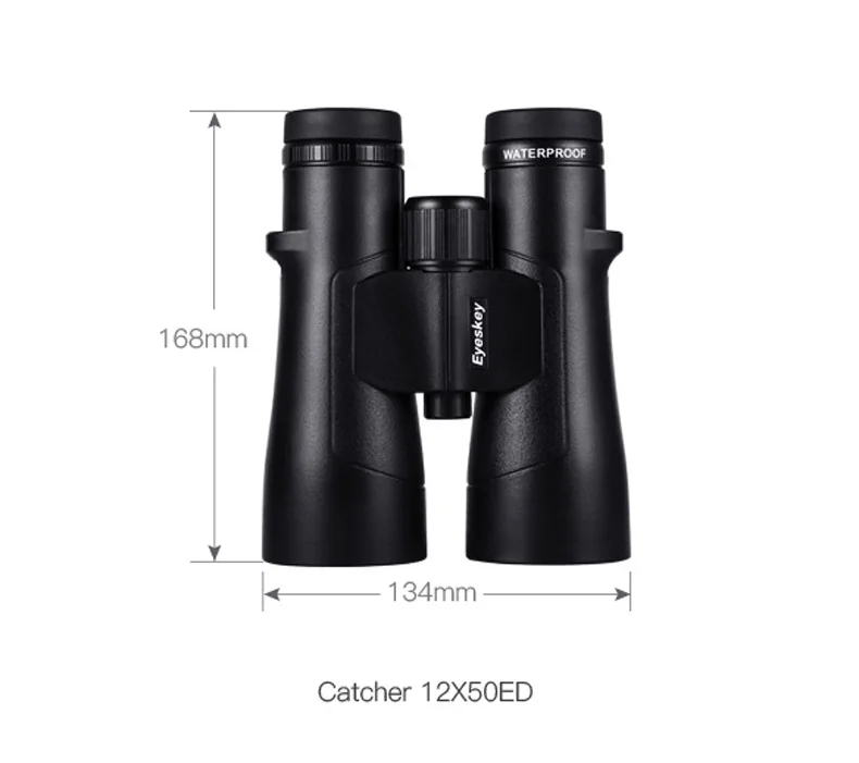 Eyeskey ED 12x50 IPX8 водонепроницаемый супер-Мульти покрытие бинокль Bak4 Призма Оптика HD телескоп для кемпинга охоты на открытом воздухе