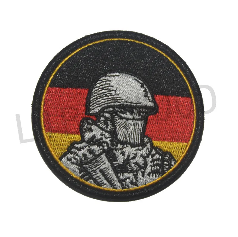 Вышивка POLIZEI полицейский Каратель немецкий y Deutschland Орел Немецкий флаг боевой патч тактическая аппликация эмблема значок