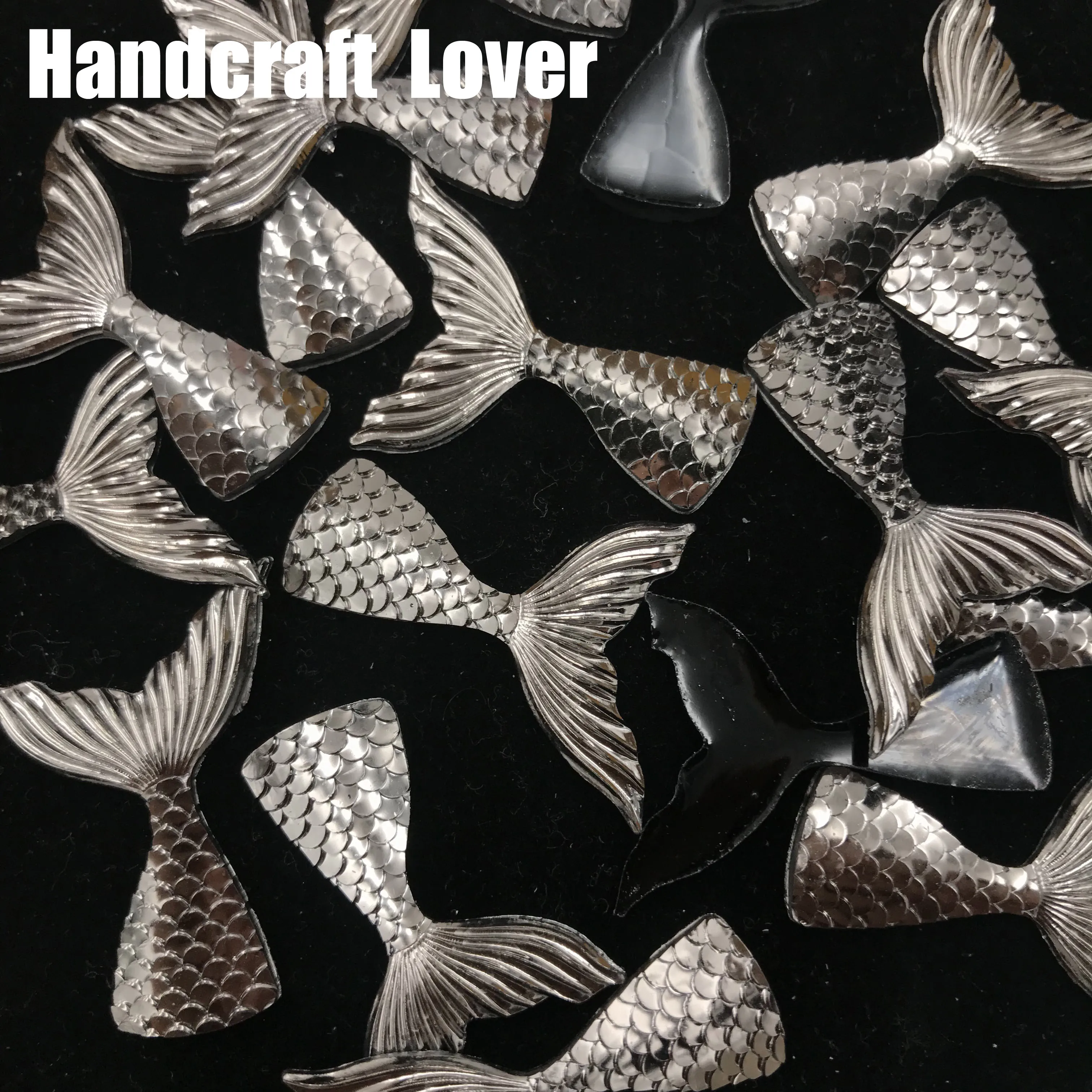 DIY ювелирные аксессуары рыбья чешуя &quotРусалка&quot хвост смолы свадьба и Русалка