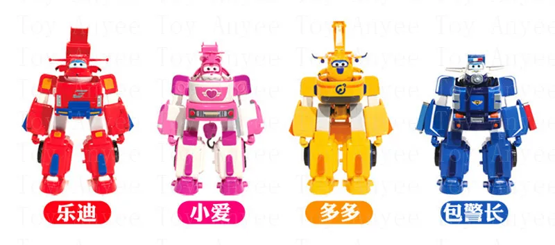 2017 новые стили 6 моделей Супер Крылья слайд тянуть обратно самолет робот ПВХ