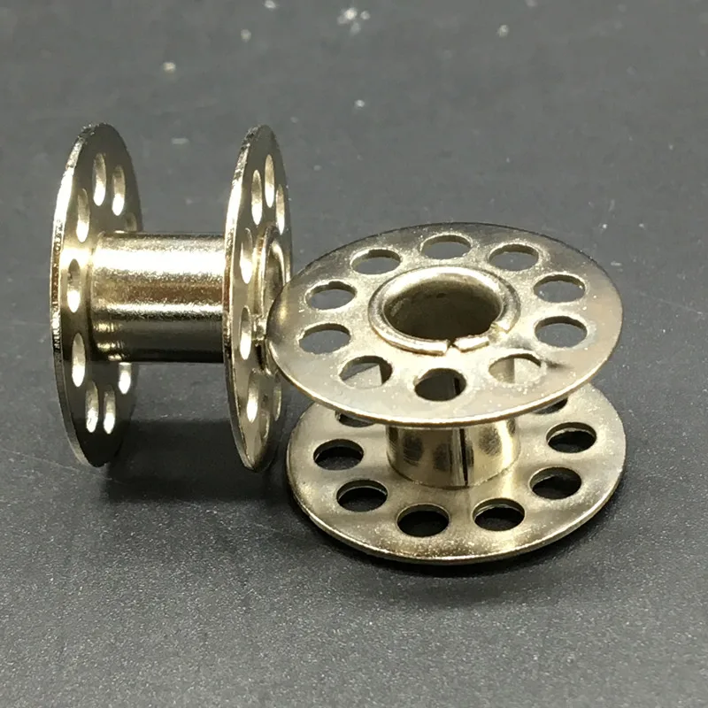 10x прочные серебряные катушки для швейных машин устройство намотки на катушку