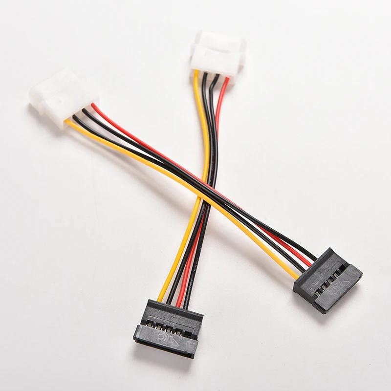 New 4 Pin IDE To 15 SATA Serial ATA Hard Drive Power Adapter Cable | Компьютеры и офис