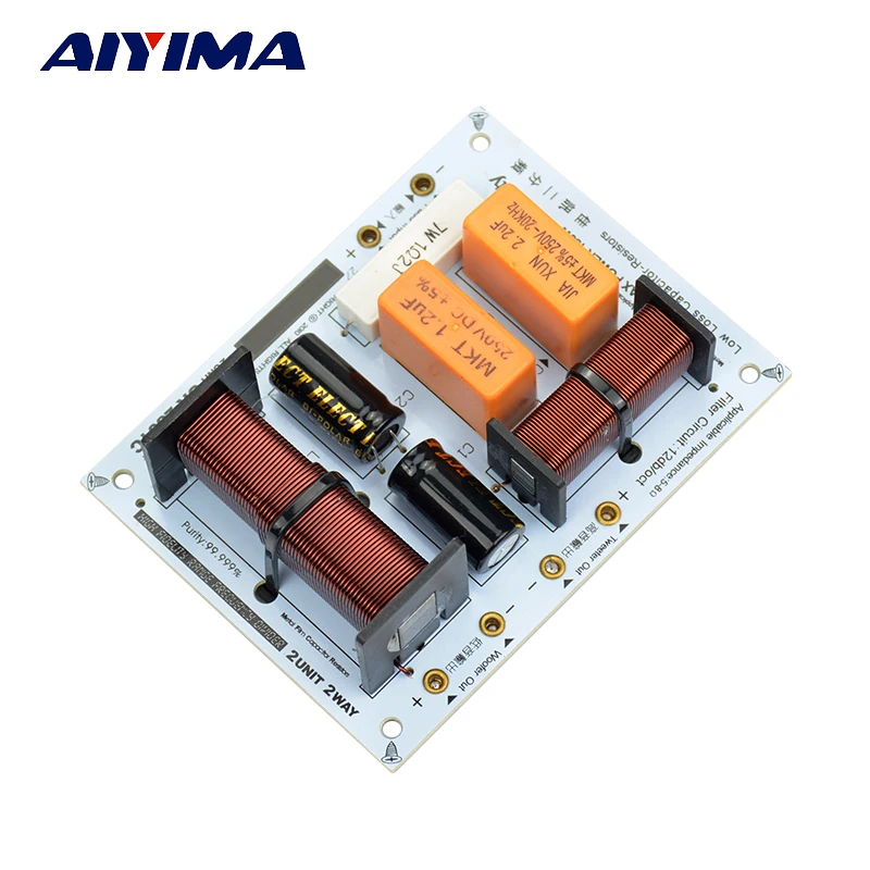 Aiyima OK2801 Multi Динамик Bass &amp ВЧ 2 устройство аудио делитель частоты кроссовер с