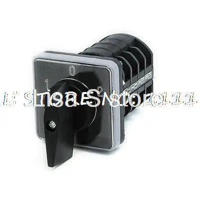 

AC 380V 5A 18 Terminals 3 Positions Rotary Changeover Cam Switch LW8-10/4