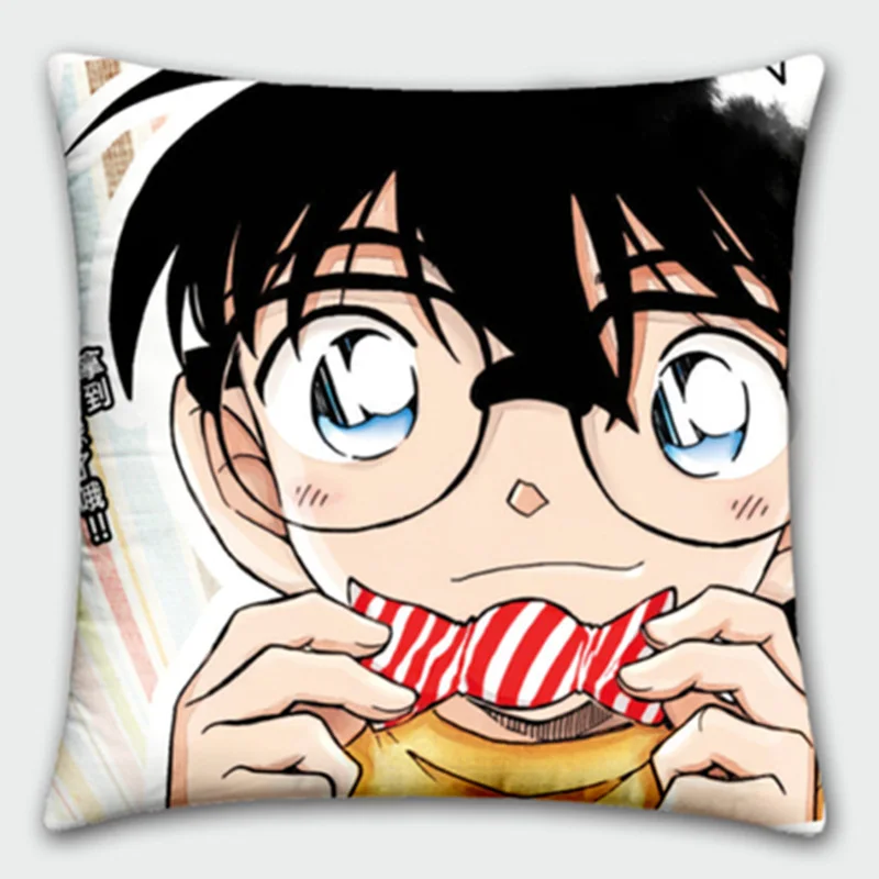 Японские Аниме подушки Detective Conan наволочка с одной стороны и двумя боковыми