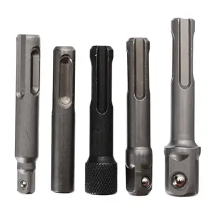 5 шт. Шестигранная головка 14 дюйма 38 дюйма 12 дюйма адаптер для сверл SDS отвертка наконечник гайка набор ударных отверток молоток дрель инструмент