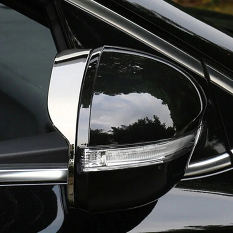 

Car ABS Chrome side mirror rain cover trim For 2016-2017 LHD Kia Sportage 2018
