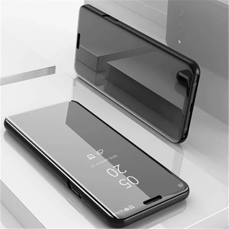 Ультра тонкий чехол для LG V30 V40 V50 G8 с металлическим покрытием и зеркальным
