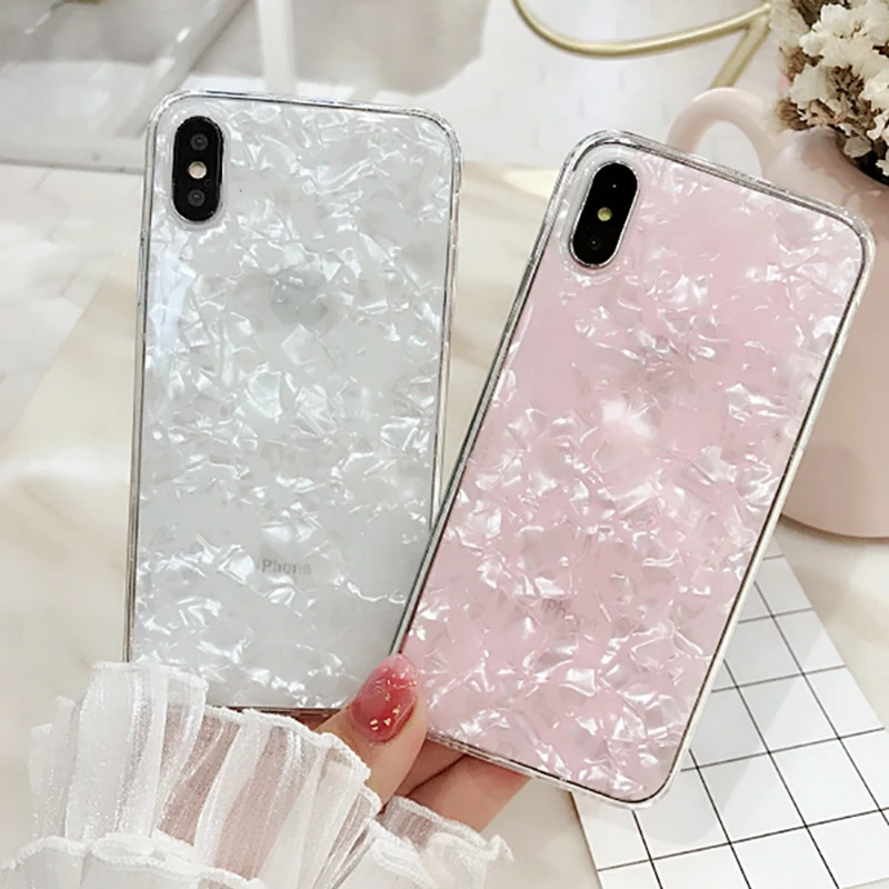 Для iPhone X сотовый телефон мода раковины силиконовый чехол для iPhone8 плюс