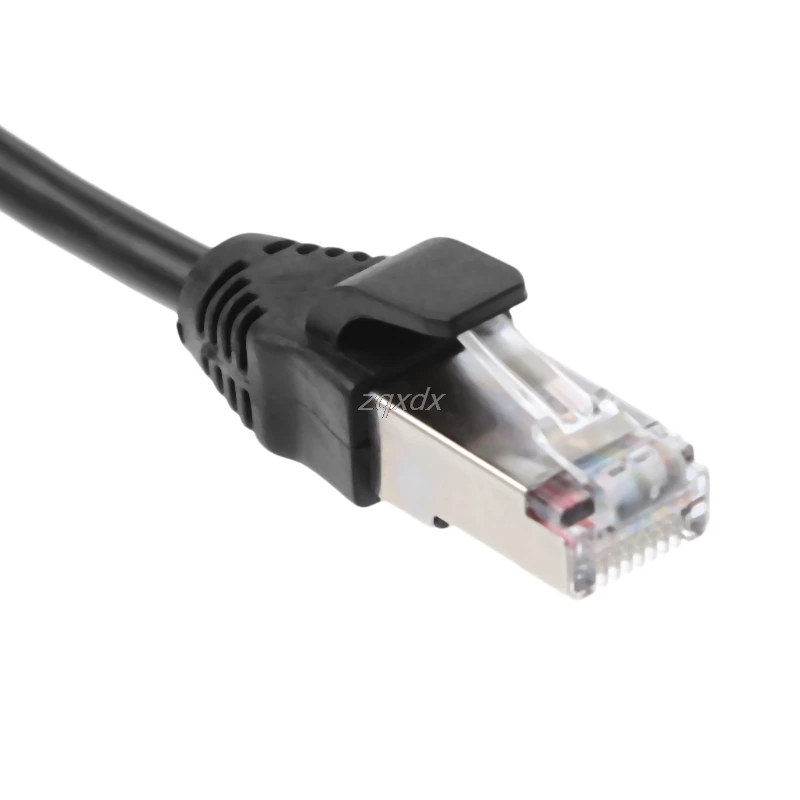 30 см/60 см/1 м/1 5 м RJ45 Cat5e экранированный кабель удлинитель для подключения к сети