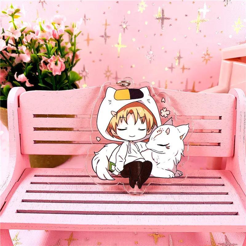 Книга японского аниме Natsume брелок с дизайном друзья модные Мультяшные фигурки