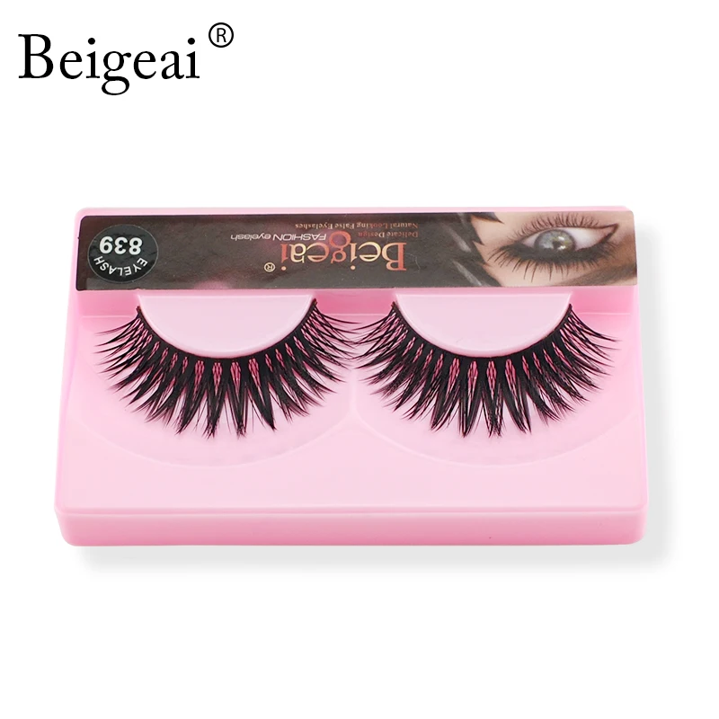 Новинка 10 пар Набор накладных ресниц ручной работы Инструменты для наращивания