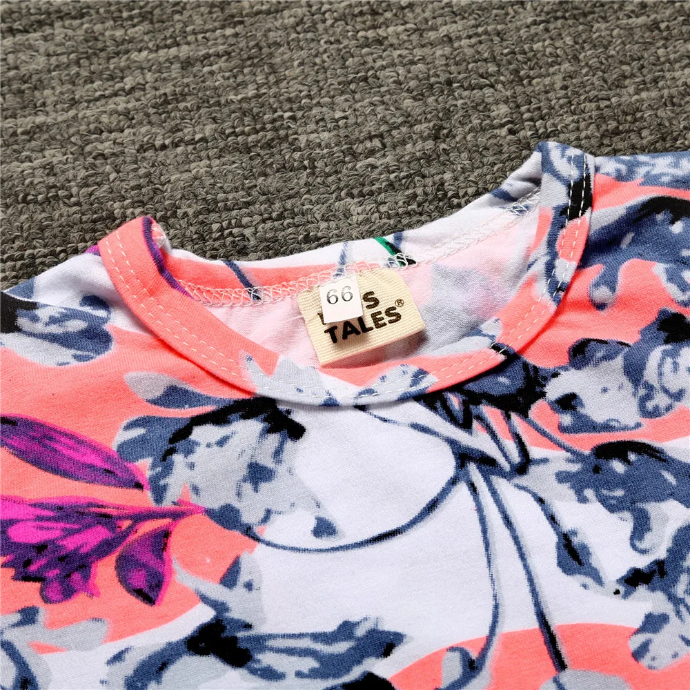 2021 для новорожденных Платье малышей Летнее платье с героями из хлопка Детские