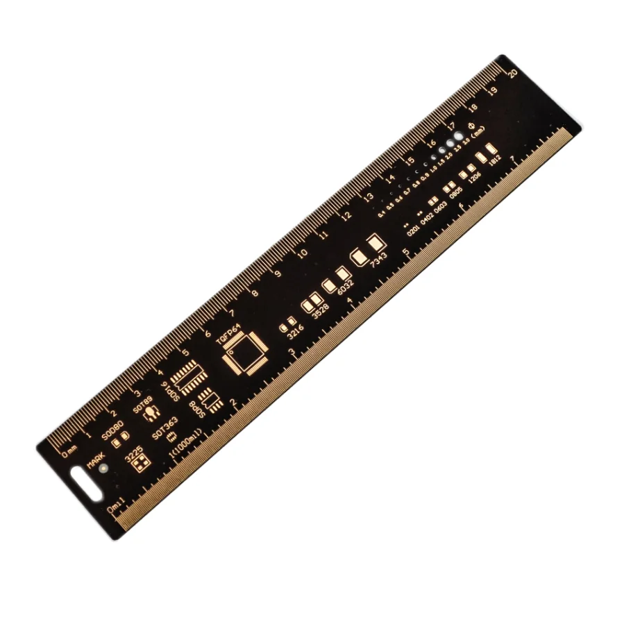 1 Набор каблук 15 см 20 25 Многофункциональный PCB линейка измерительный инструмент