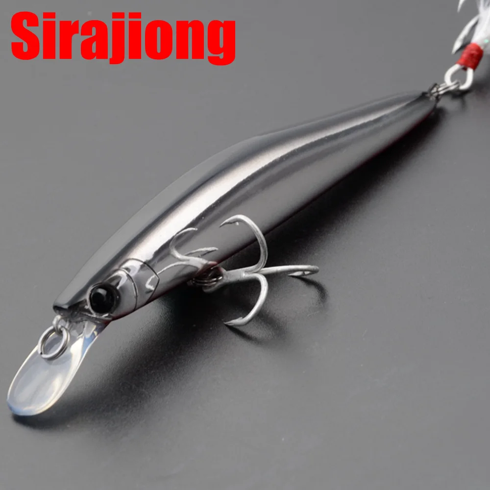 Sirajiong Jerkbait воблеры 115 мм 14 г погружающаяся Рыболовная Приманка Minnow Crankbait Japan BKK