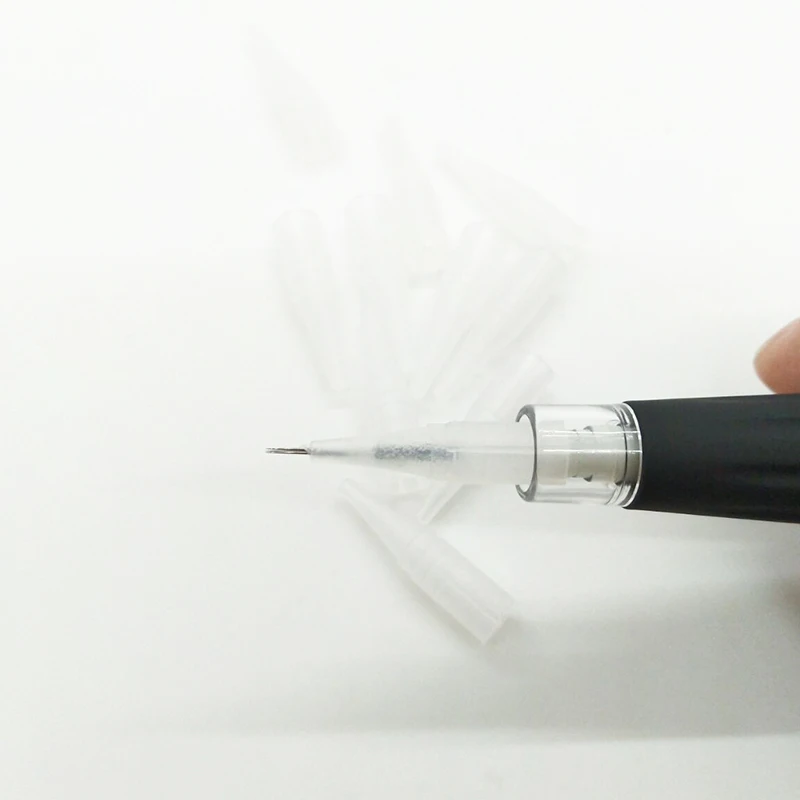 3RL Иглы 3RL шапки иглы для татуажа Перманентный макияж машина иглы стерилизованная упаковка aiguille микроблейдинг 3D бровей 100