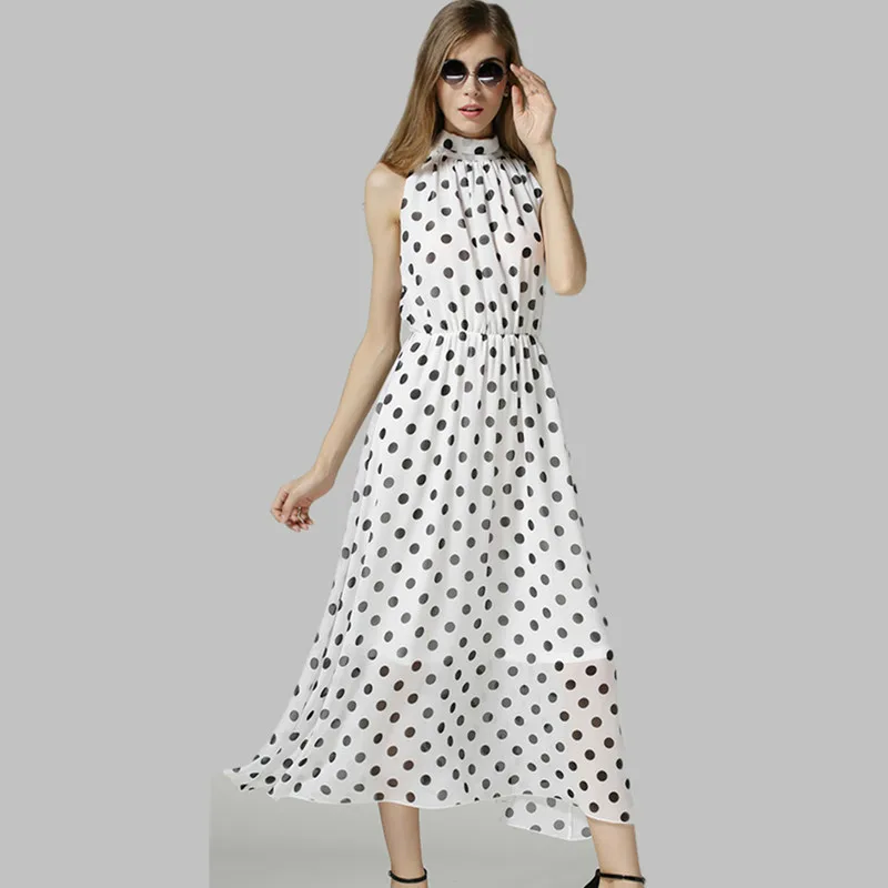 Vestidos Longos летнее платье шифон женщины бич Vestido лонго одеяние Vetement роковой длинные