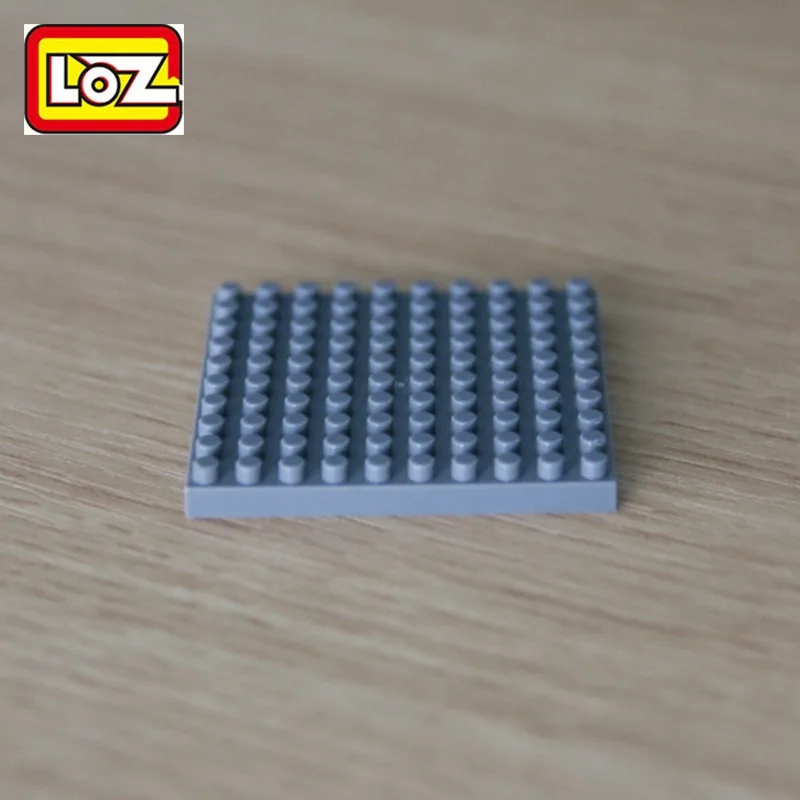 50pcs LOZ 10*10 Dots 4cm*4cm Base plate for Small Bricks Baseplates DIY Building Blocks Compatible with Diamond blocks | Игрушки и хобби