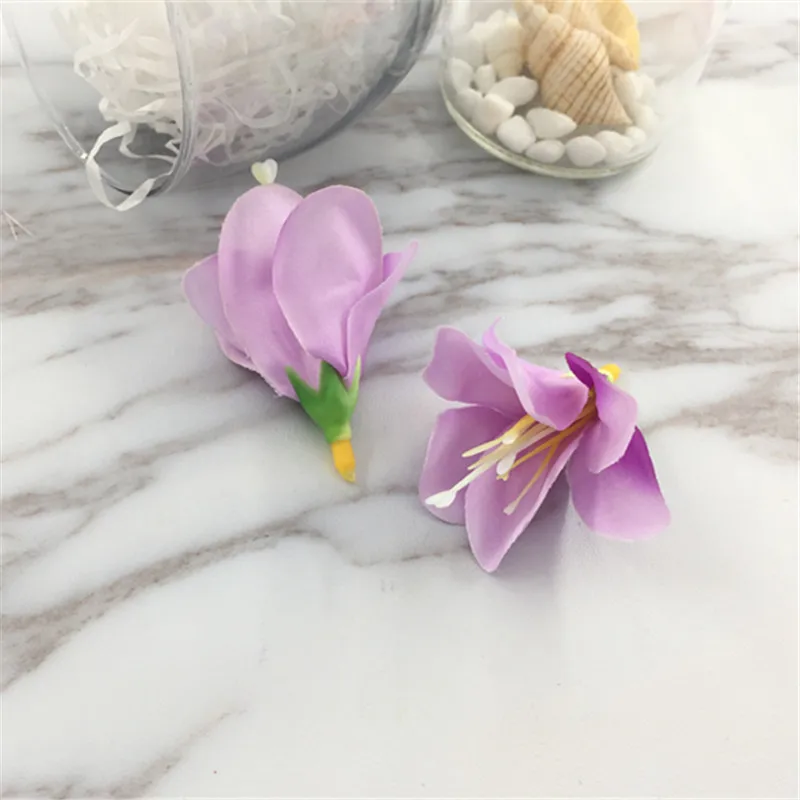 Семейная Орхидея набор для стола 6 цветов пасторальный Декор дома 2 шт. | Дом и сад