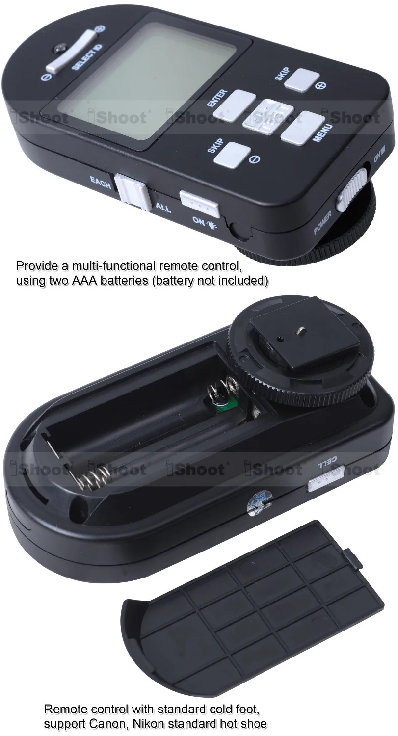 400 Вт компактный Портативный студия Открытый Вспышка Strobe Monolight-Батарея Питание и