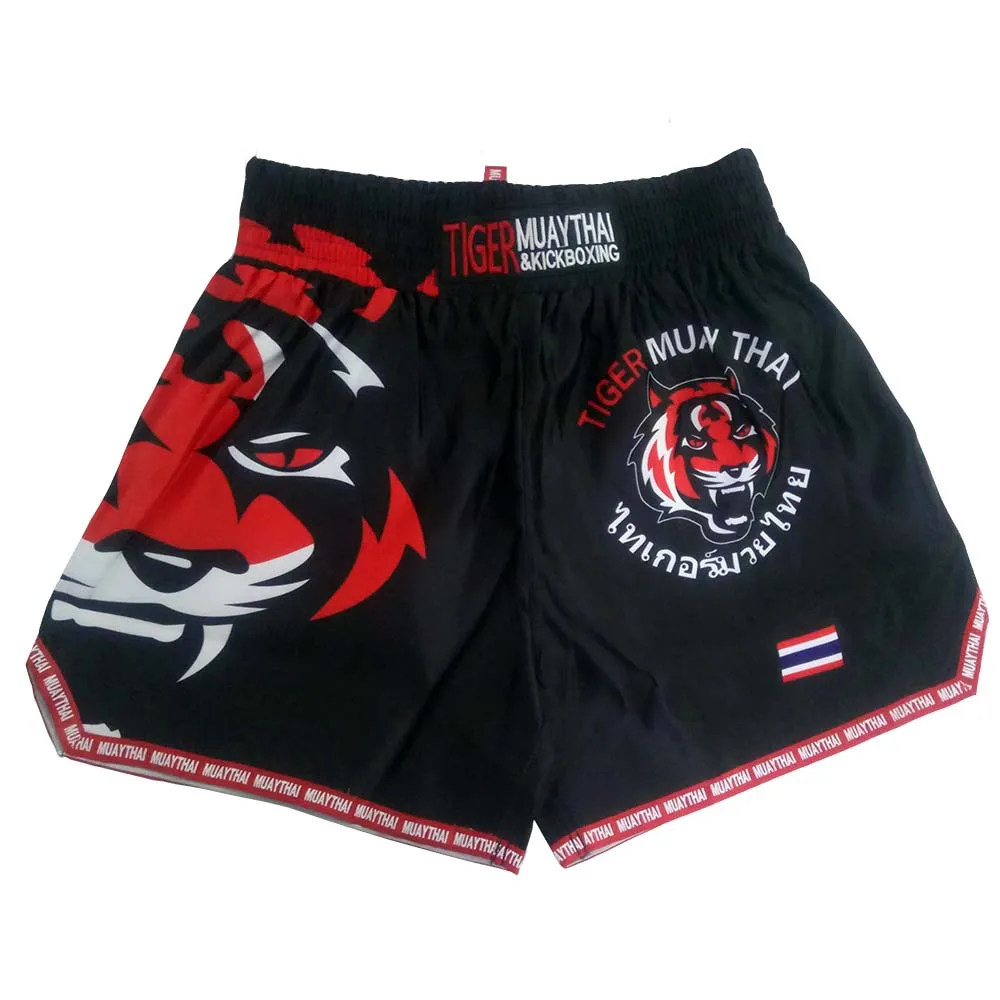 Новые рекламные популярные мужские боксерские плавки Tiger Muay Thai дышащие