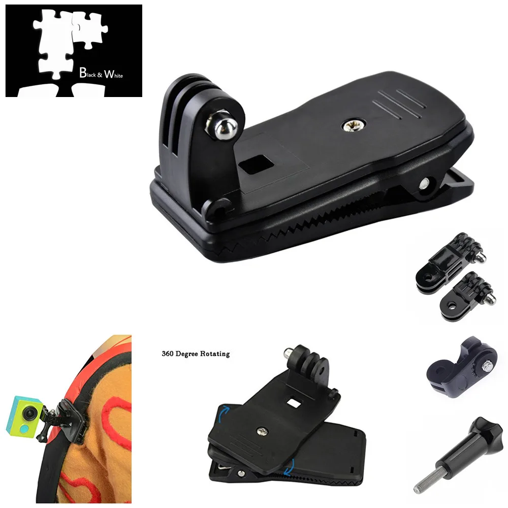 360 градусов быстрый клип крепление для Vivitar DVR 988HD 968HD 786HD 783HD 914HD 798HD Rollei с мягкими