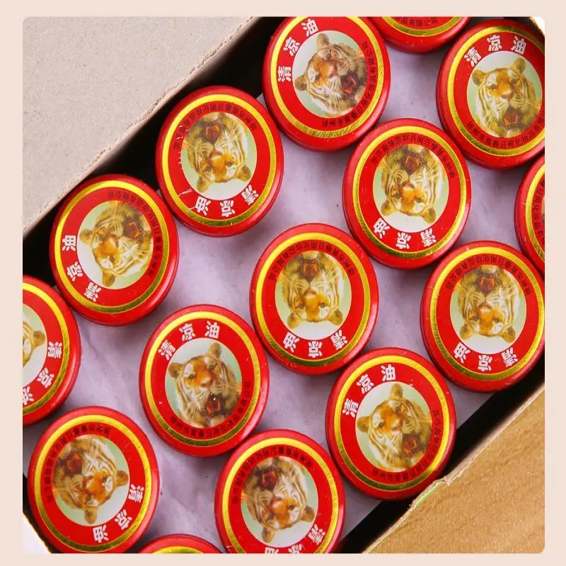 10 шт./лот китайский красный тигр бальзам эфирное масло Боли лечения гриппа