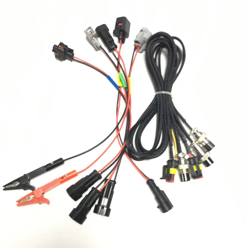 Adduswin common rail дизель инжектор Соединительная насадка разъемы для грузовиков, пьезо разъемы сопла кабели