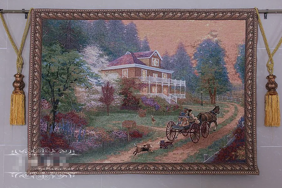 

The sitting room decoration exquisite tapestry- go home scenic mural 138*100CM