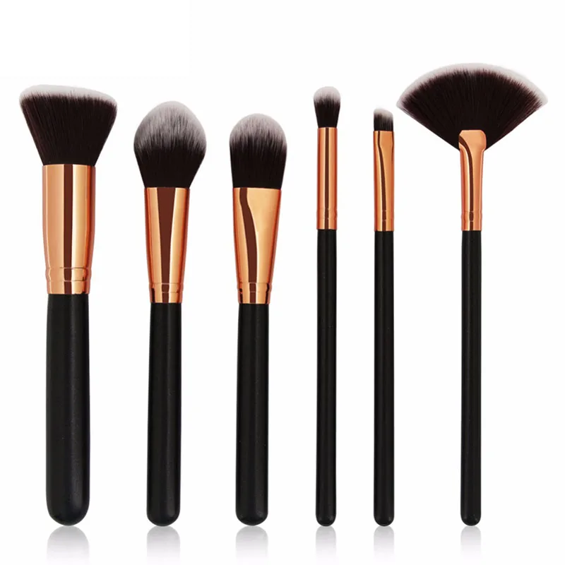 Набор косметических кистей под углом 6/8 шт.|brush tool kit|cosmetic setfan makeup brush |