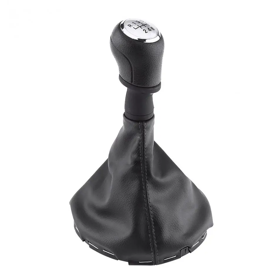 6 скоростей Ручка Переключения рулевого механизма автомобиля Gearstick Gaiter Boot Kit для VW