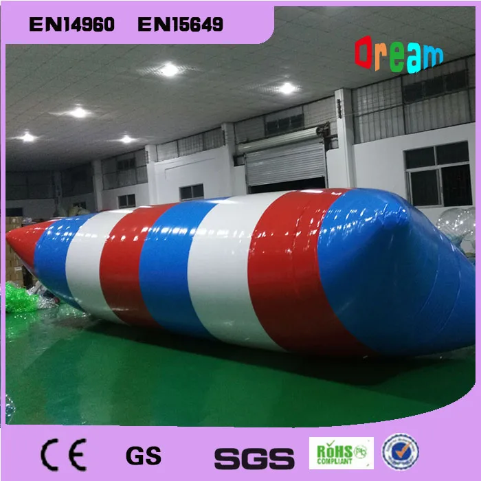 Бесплатная доставка надувная водяная подушка 7*3 м водная для прыжков надувной