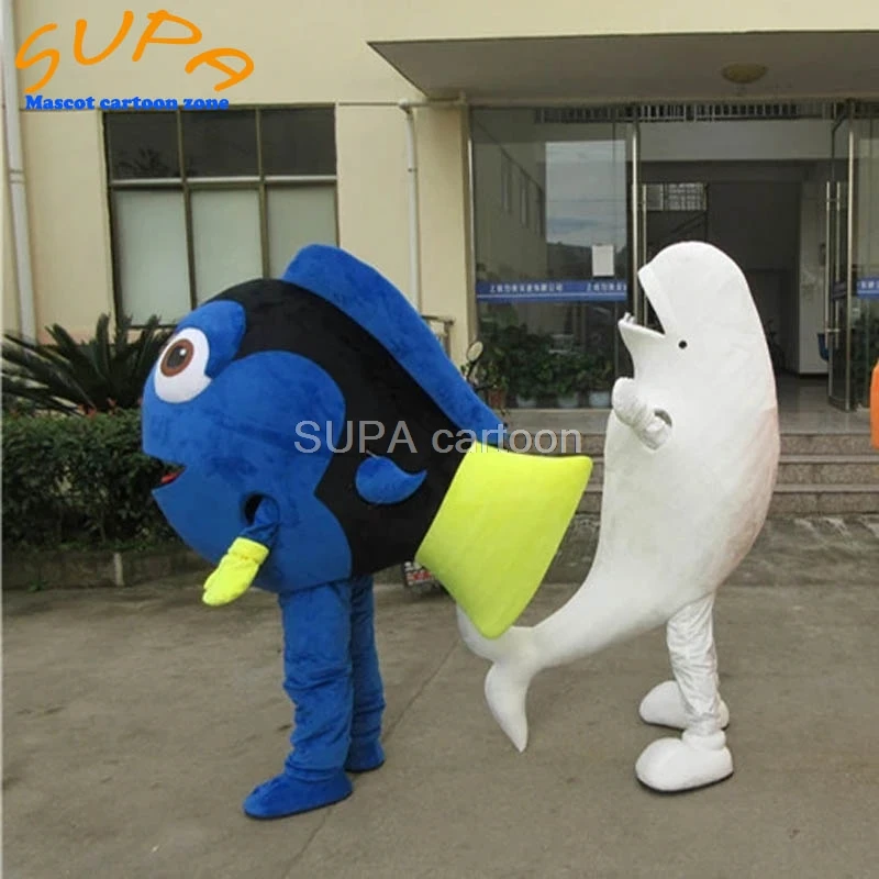 

Custom fashionable EVA material unisex fish and shark mascot costume for under the sea themed party