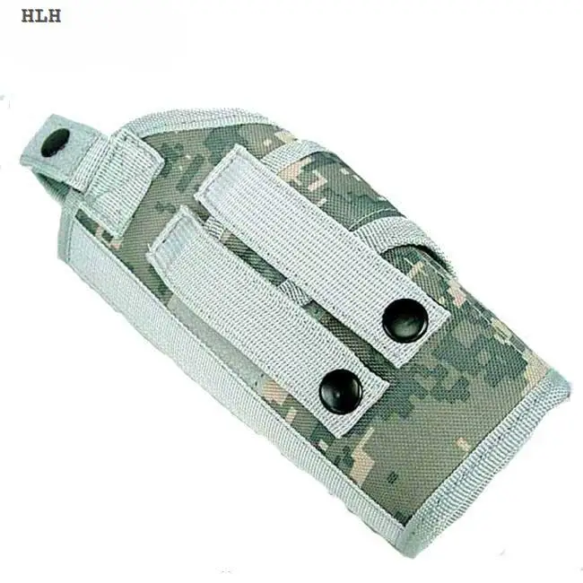 Тактическая кобура с ремнем для ружья и пистолета Molle военная заниженной талией -