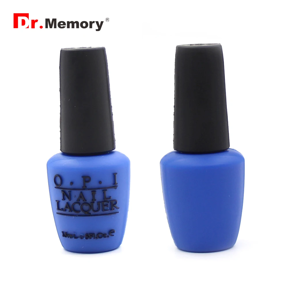 blue Красочные лаки для ногтей модель флеш-диск USB 2,0 128 ГБ флеш-накопитель 64 ГБ 32 ГБ 16 ГБ 8 ГБ 4 ГБ карта памяти U диск девушка подарок флешка - Цвет: blue