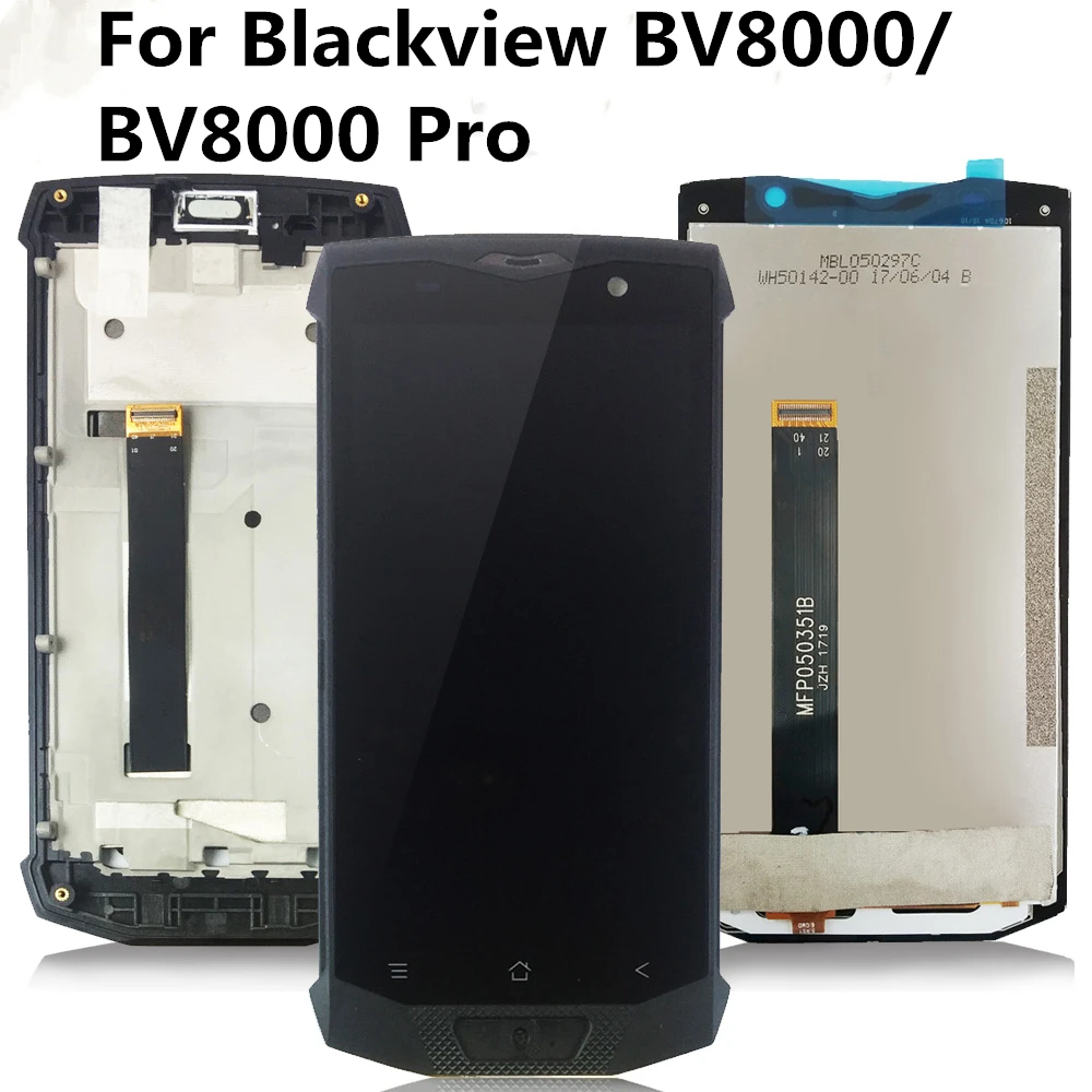 Для Blackview BV8000 Pro ЖК с комплектом для замены цифрователя сенсорного экрана