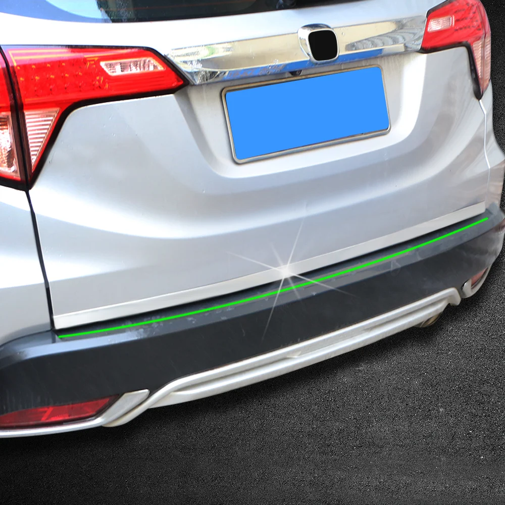 Накладка на задний бампер багажника автомобиля для Honda Vezel HRV HR V 2012 2019 из