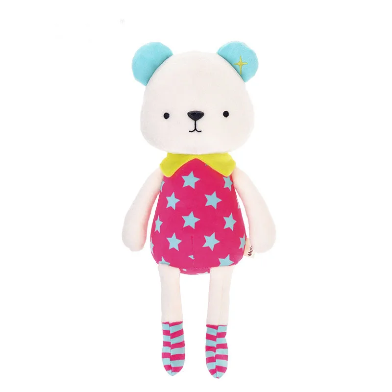 23 см милый детский плюшевый мультяшный медведь игрушки для девочек мягкие куклы