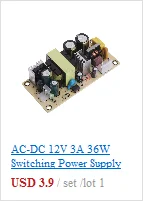 DCDC LM2596 понижающий преобразователь питания 3-40 в Регулируемый модуль регулятора питания