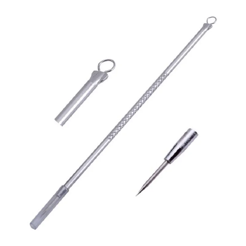 Для удаления угрей порока комедона акне Extractor Remover Набор инструментов угорь иглы |