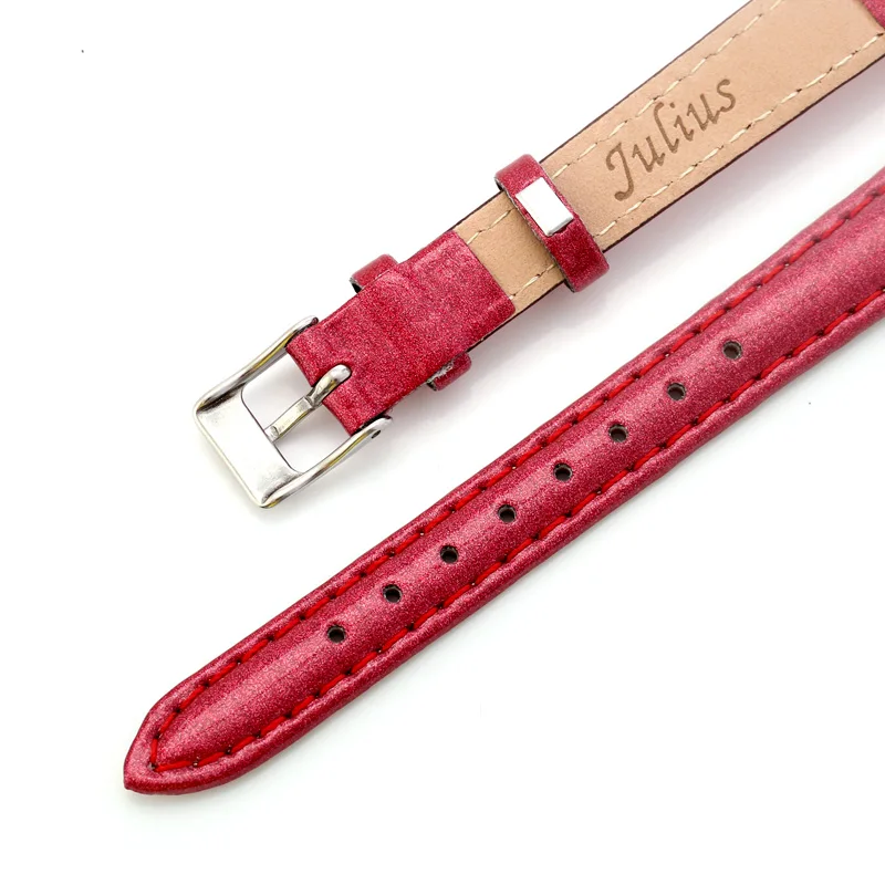 Julius часы модный бренд роскошные хрустальные золотые женские кожаные Наручные