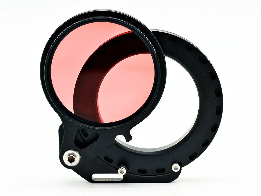 Откидной адаптер 67 мм до 67 мм для корпусов подводного фильтра, Кольцевое крепление, зажим для корпуса RX100 A6000 S110 G15 G16 G7X G9X