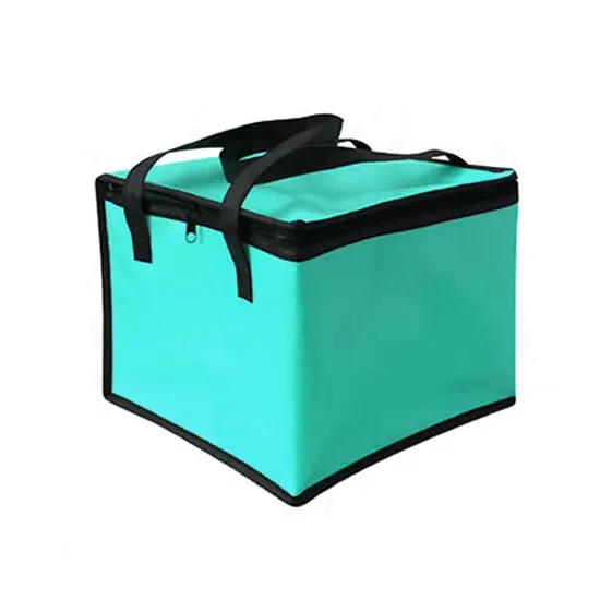 

4 Persons Tin Foil Food Bags CoffeeInsulated Thermal Cooler Bag Lunch Time Sandwich Drink Cool Storage Big Square Chilled Zip