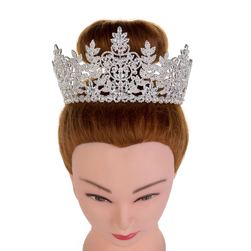 

Hadiyana Bridal Wedding Jewelry Crowns Luxury Accessiories Hair Jewelry Wedding Accessories For Party BC4044 Corona Princesa