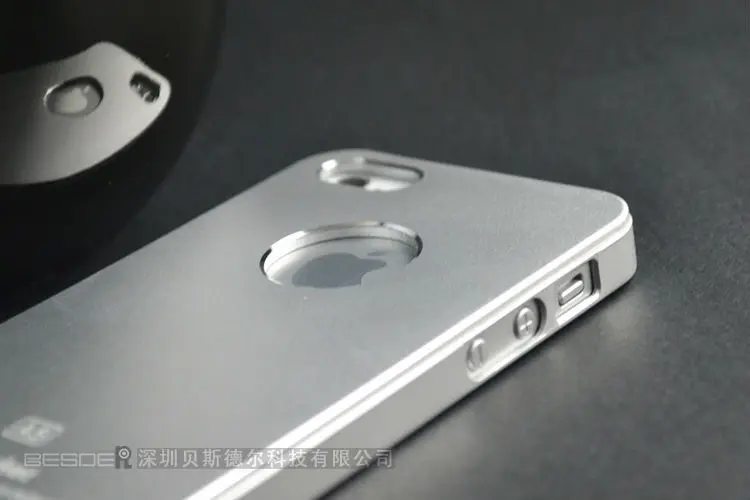 10 шт./лот алюминиевый воздуха куртка A4 чехол для iPhone 4S ультратонкий красочные