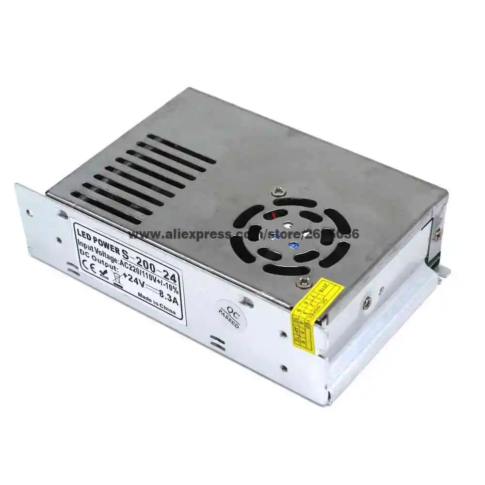 Универсальный источник питания постоянного тока 24 В 200 А Вт светодиодные