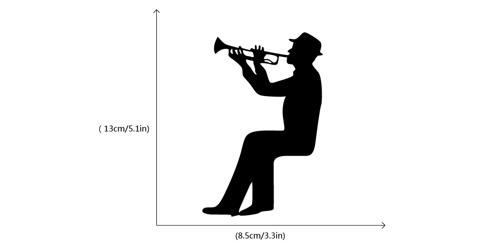 Мужские настенные Стикеры для музыкальной комнаты спальни домашнего декора|switch