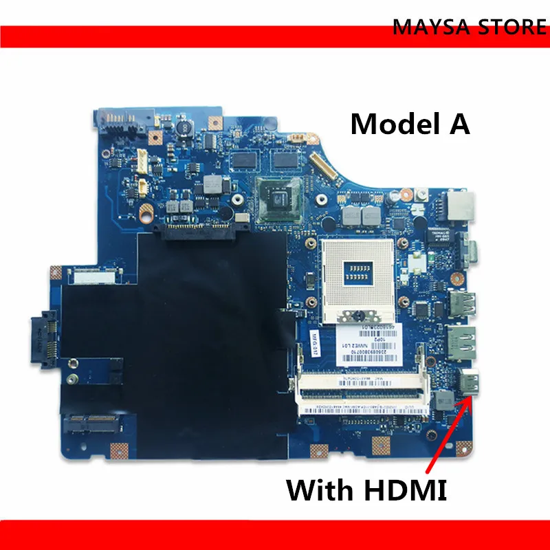 KEFU LA 5752P подходит для ноутбука Lenovo G560 материнская плата с видеокартой HDMI порт тест
