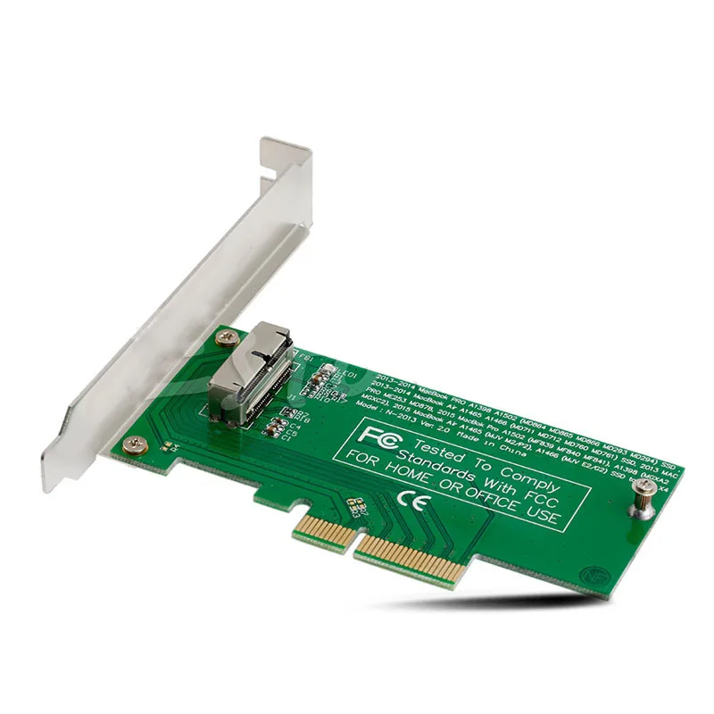 Адаптер для PCIe X4 2015 Apple MacBook Air A1465 Mac Pro MD878 ME253 SSD|Адаптеры карт памяти| |