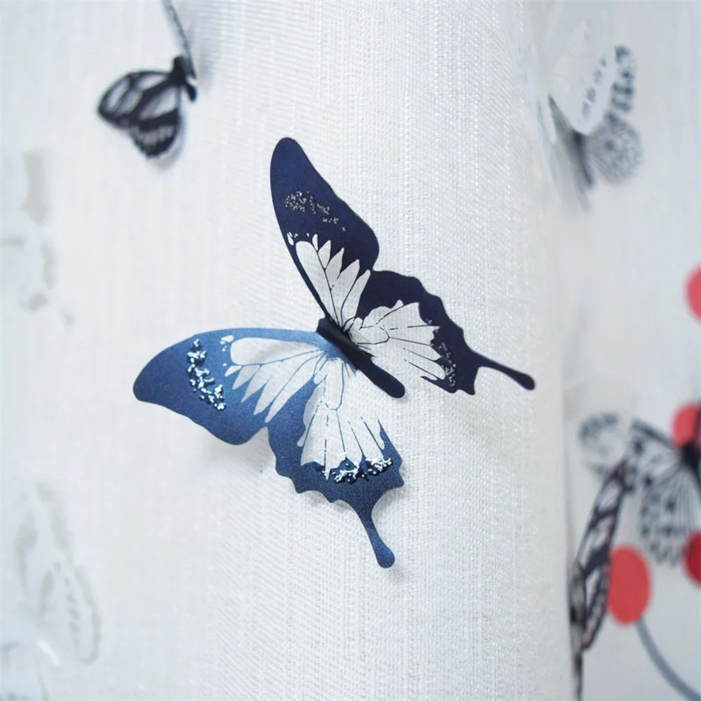18 шт. 3D украшения для детской комнаты|butterfly wallpaper|wallpaper home decorbutterfly 3d wallpaper |